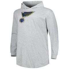 St. Louis Blues Big & Tall Pullover Hoodie - Heather Gray - NHL