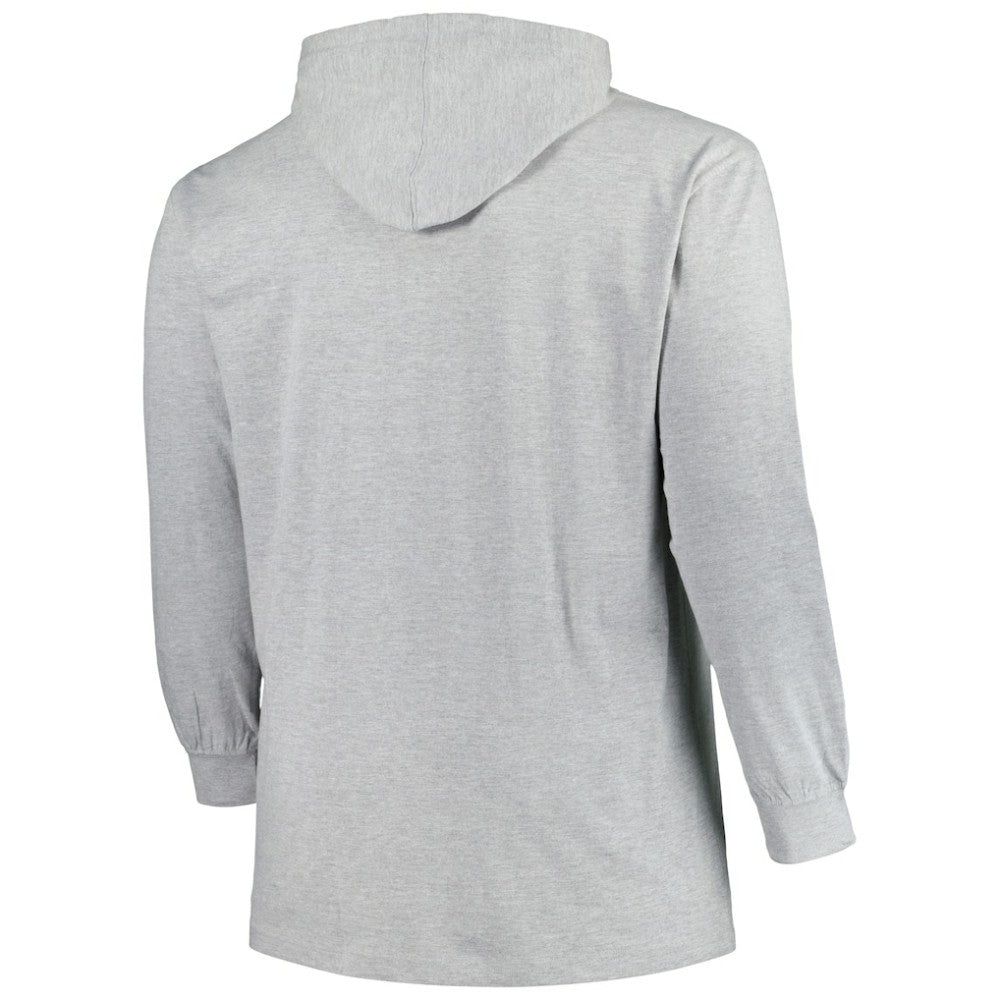 Washington Capitals Big & Tall Pullover Hoodie - Heather Gray - NHL