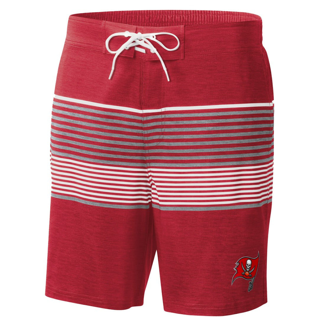 Tampa Bay Buccaneers G-III Sports by Carl Banks Coastline Volley Swim Shorts Red | NFL