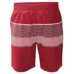 Tampa Bay Buccaneers G-III Sports by Carl Banks Coastline Volley Swim Shorts Red | NFL