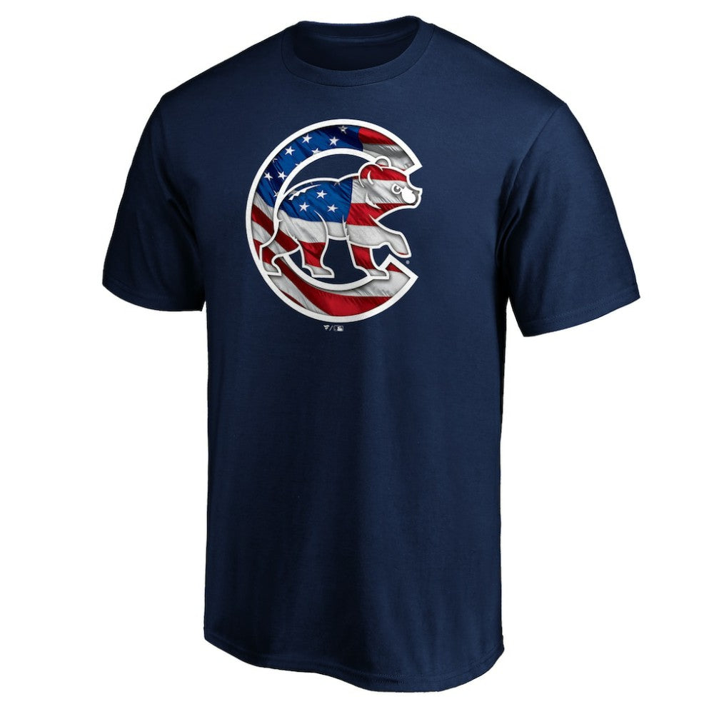 Chicago Cubs Team Banner Wave T-Shirt - MLB