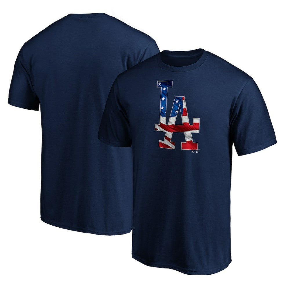 Los Angeles Dodgers Team Banner Wave T-Shirt - MLB