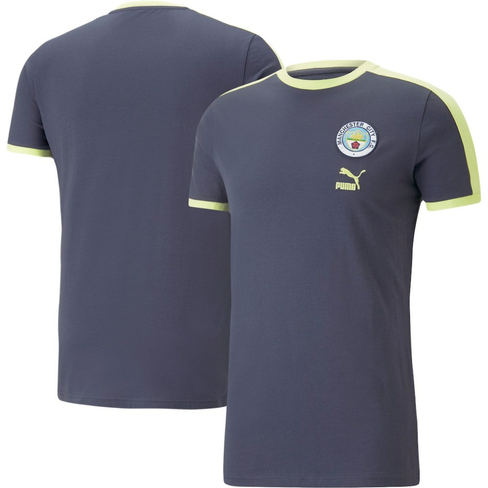 Manchester City ftblHeritage T-Shirt Navy | Puma cheap