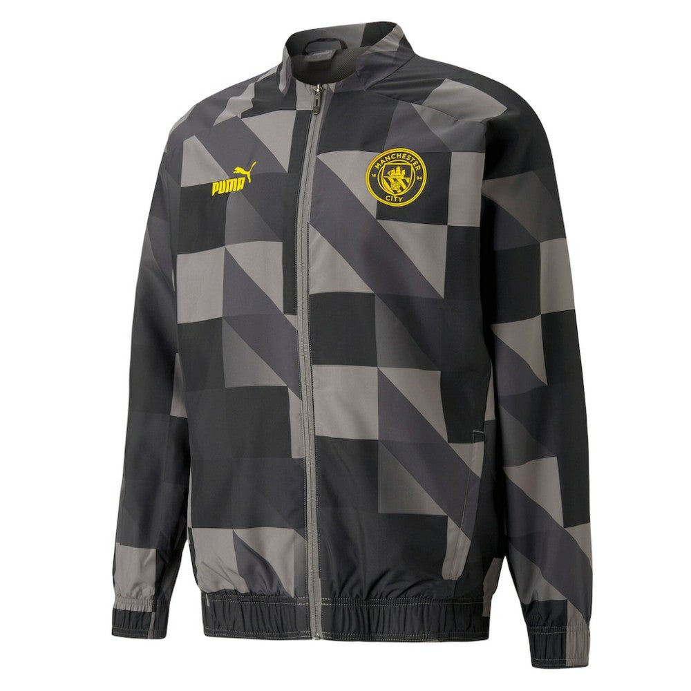 Manchester City 2022/23 Pre-Match Full-Zip Jacket Black | Puma online