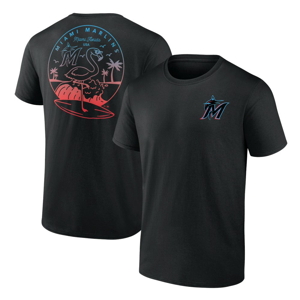 Miami Marlins Team Hometown Collection Surf's Up T-Shirt - MLB