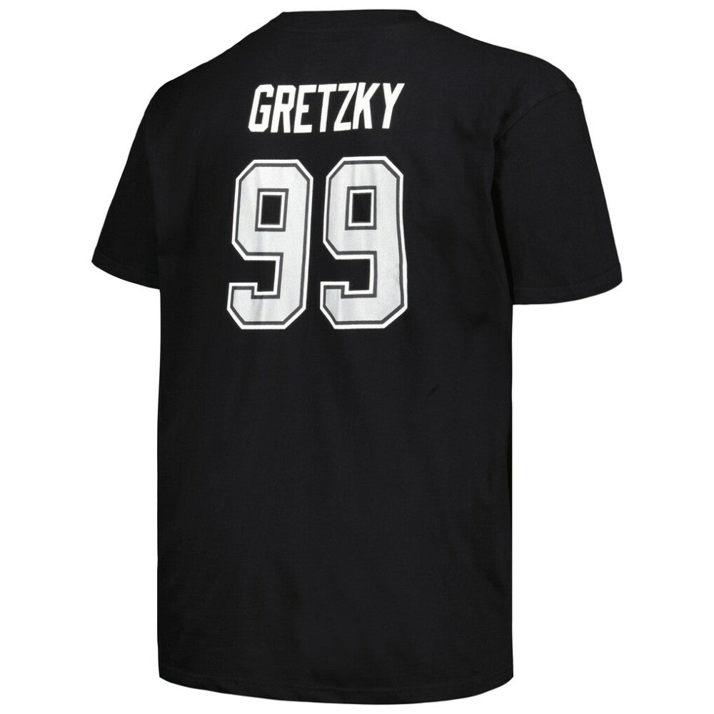 Wayne Gretzky Los Angeles Kings Mitchell & Ness Big & Tall Name & Number T-Shirt - Black - NHL