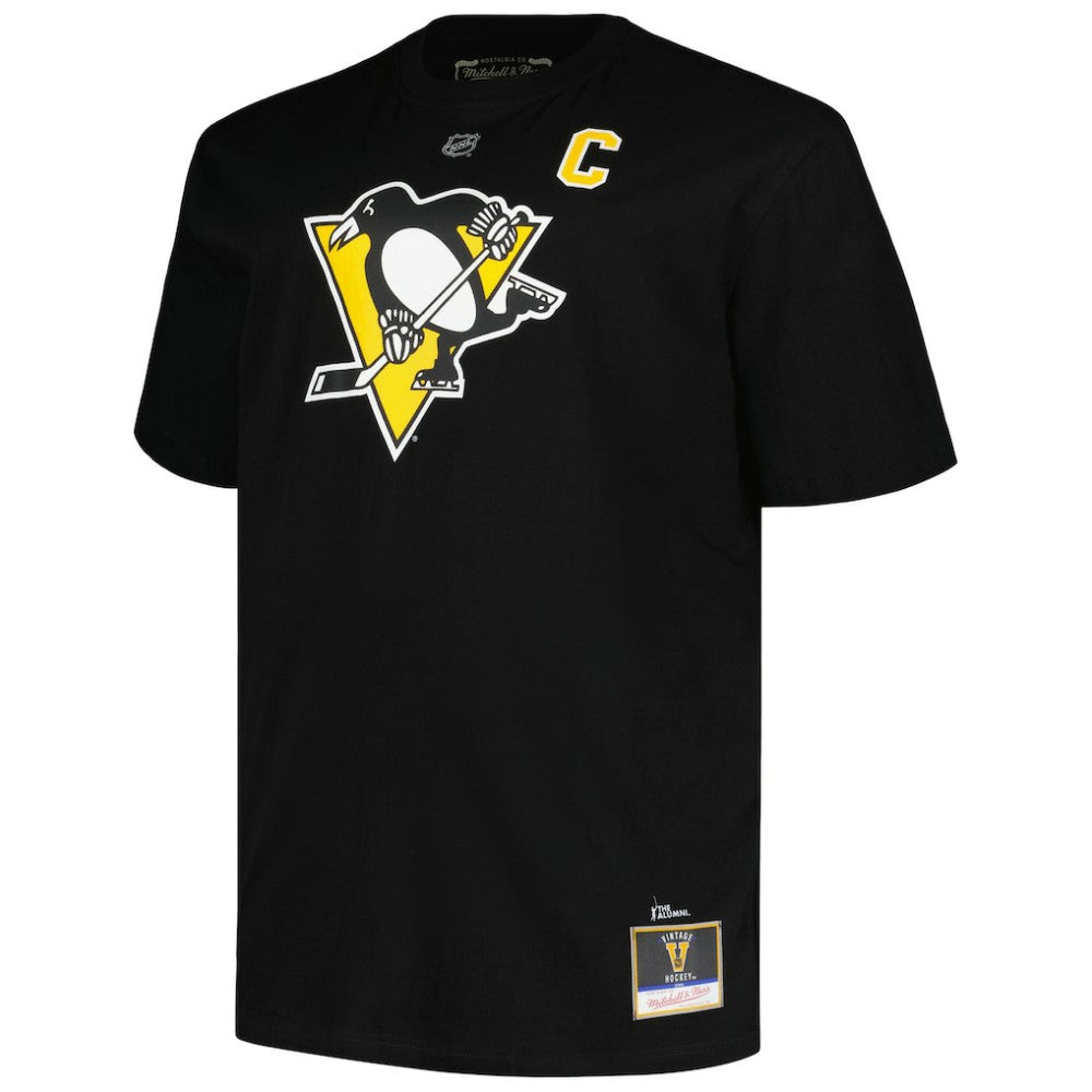 Mario Lemieux Pittsburgh Penguins Mitchell & Ness Big & Tall Name & Number T-Shirt - Black - NHL
