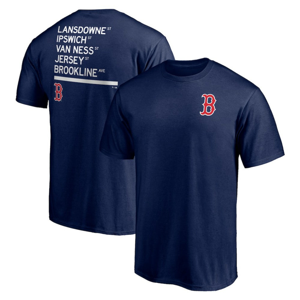 Boston Red Sox Team Hometown Collection Streets T-Shirt - MLB
