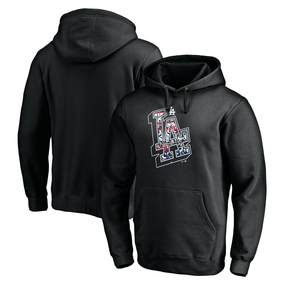 Los Angeles Dodgers Team Hometown Collection Tag Pullover Hoodie - MLB
