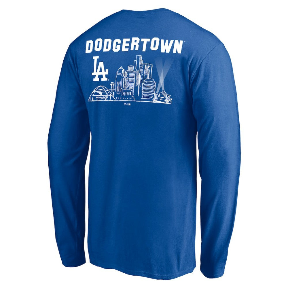 Los Angeles Dodgers Team Hometown Collection Tinsletown Long Sleeve T-Shirt - MLB