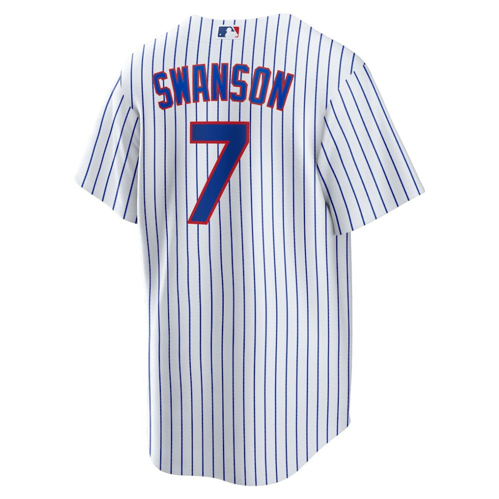 Dansby Swanson Chicago Cubs Nike Replica Player Jersey - MLB