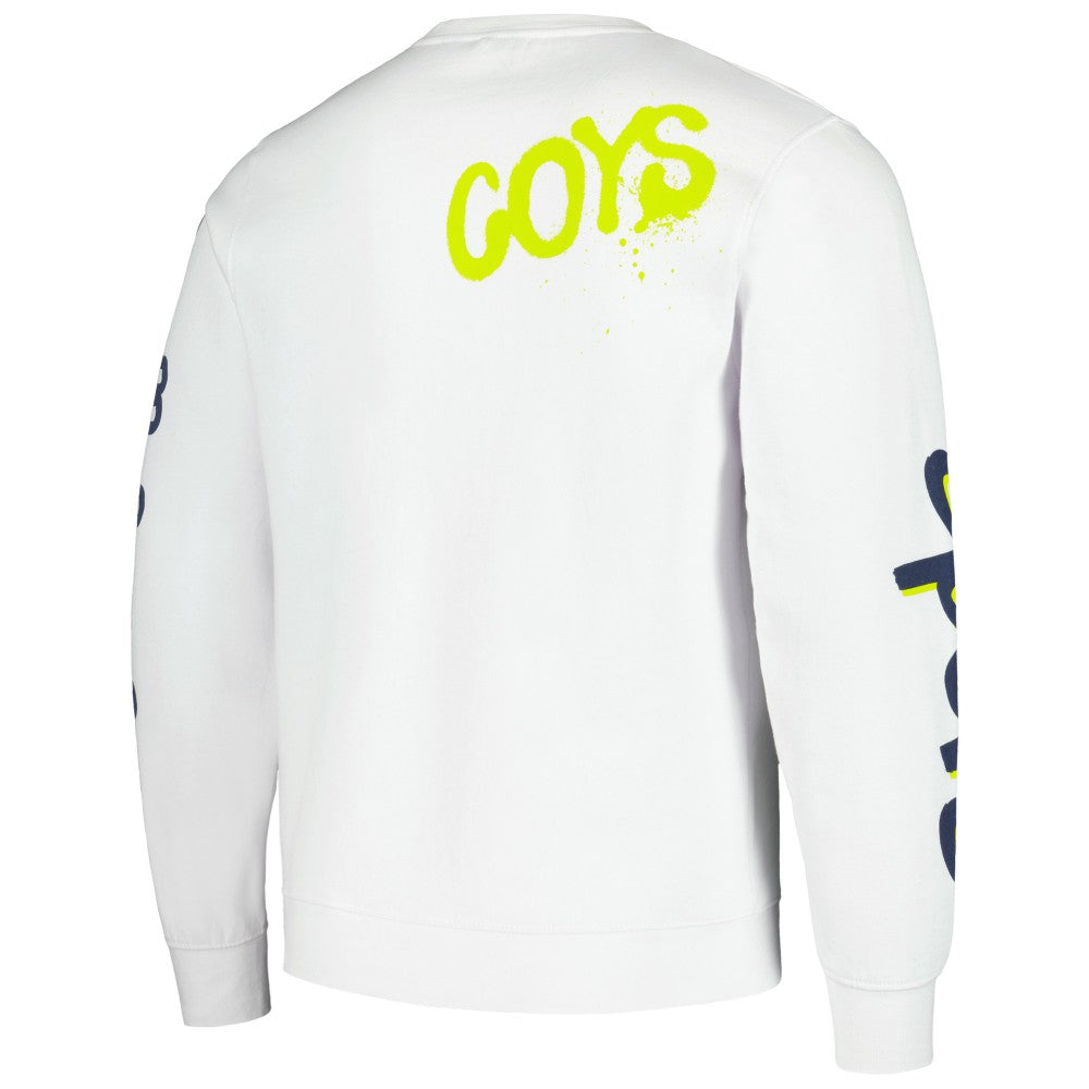 Tottenham Hotspur Graffiti Pullover Sweatshirt White - FIFA World CUP