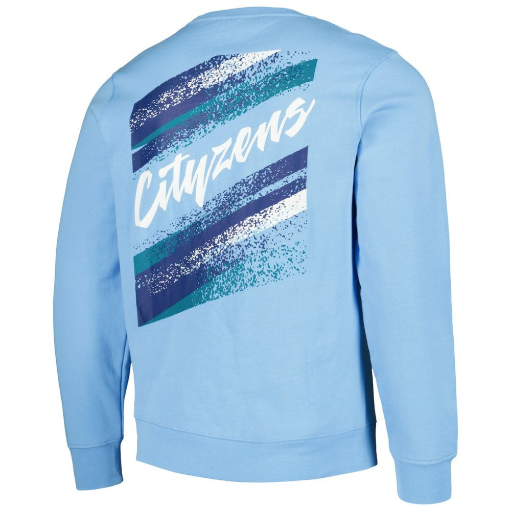 Manchester City Vintage Pullover Sweatshirt Light Blue - FIFA World CUP