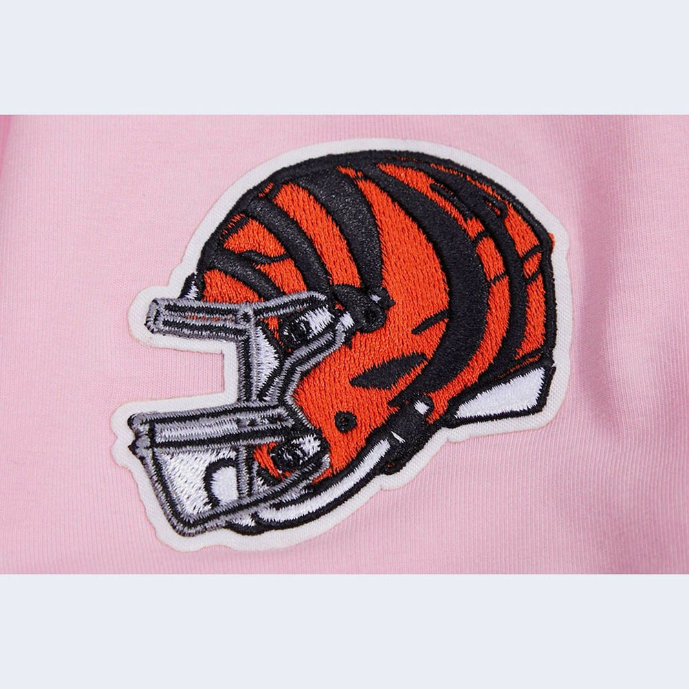 Cincinnati Bengals Pro Standard Women's Cropped Boxy T-Shirt Pink | NFL
