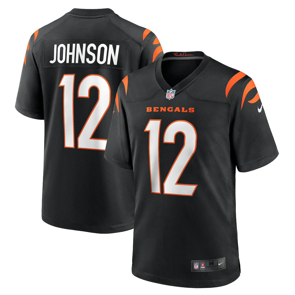 Tyron Johnson Cincinnati Bengals Home Game Player Jersey Black | Nike for Sale
