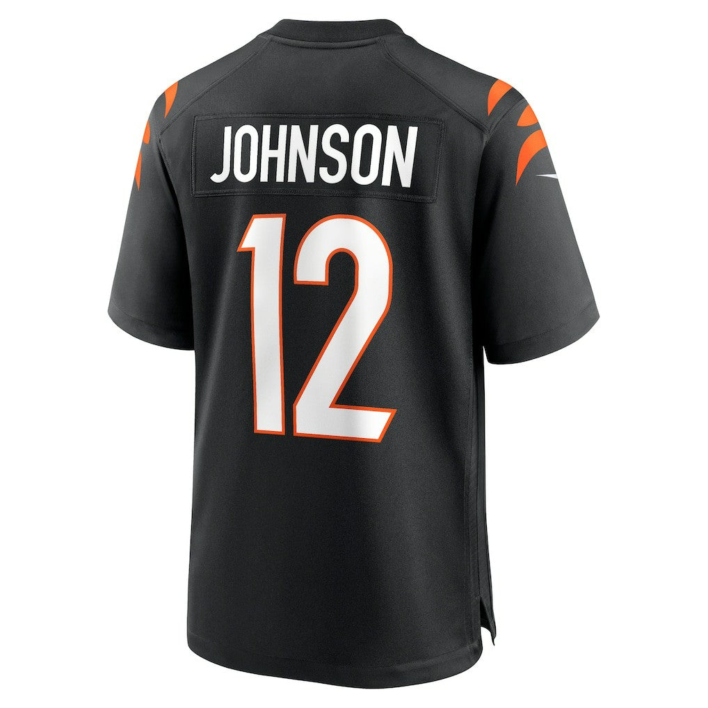 Tyron Johnson Cincinnati Bengals Home Game Player Jersey Black | Nike for Sale