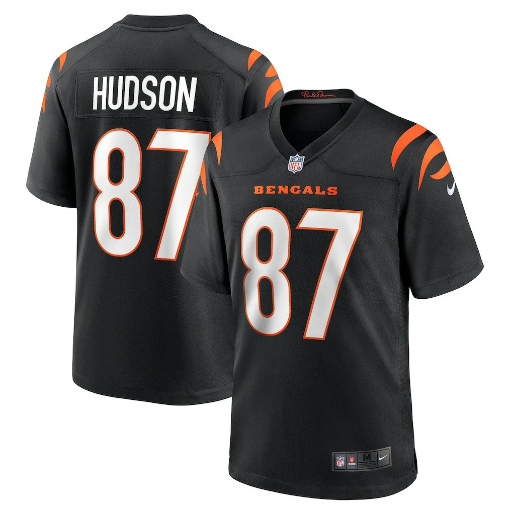 Tanner Hudson Cincinnati Bengals Home Game Player Jersey Black | Nike for Sale