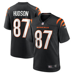 Tanner Hudson Cincinnati Bengals Home Game Player Jersey Black | Nike for Sale