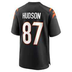 Tanner Hudson Cincinnati Bengals Home Game Player Jersey Black | Nike for Sale
