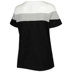 Chicago White Sox Women's Plus Size Colorblock T-Shirt - MLB