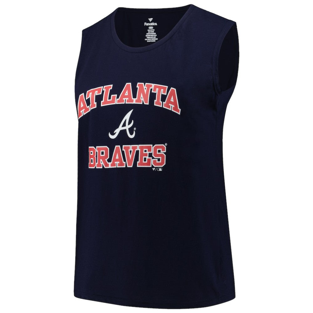 Atlanta Braves Profile Women's Plus Size Tank Top - MLB