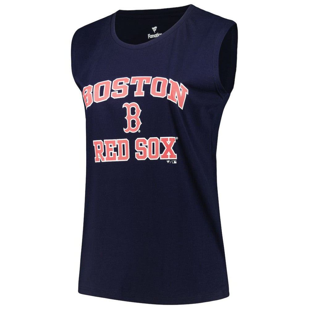 Boston Red Sox Profile Women's Plus Size Tank Top - MLB