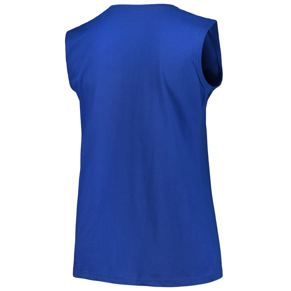 Chicago Cubs Profile Women's Plus Size Tank Top - MLB