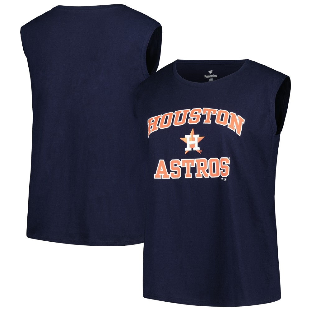 Houston Astros Profile Women's Plus Size Tank Top - MLB