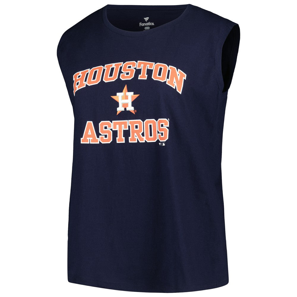 Houston Astros Profile Women's Plus Size Tank Top - MLB