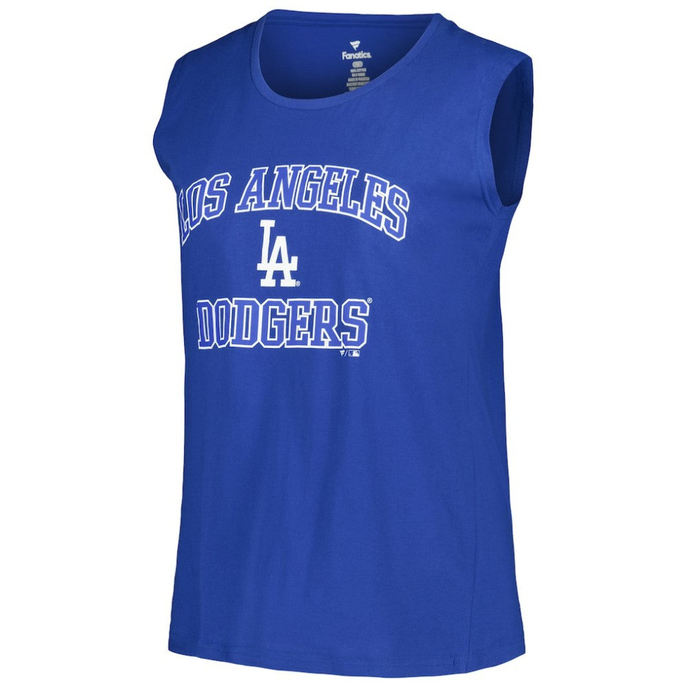 Los Angeles Dodgers Profile Women's Plus Size Tank Top - MLB