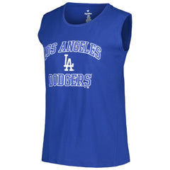 Los Angeles Dodgers Profile Women's Plus Size Tank Top - MLB