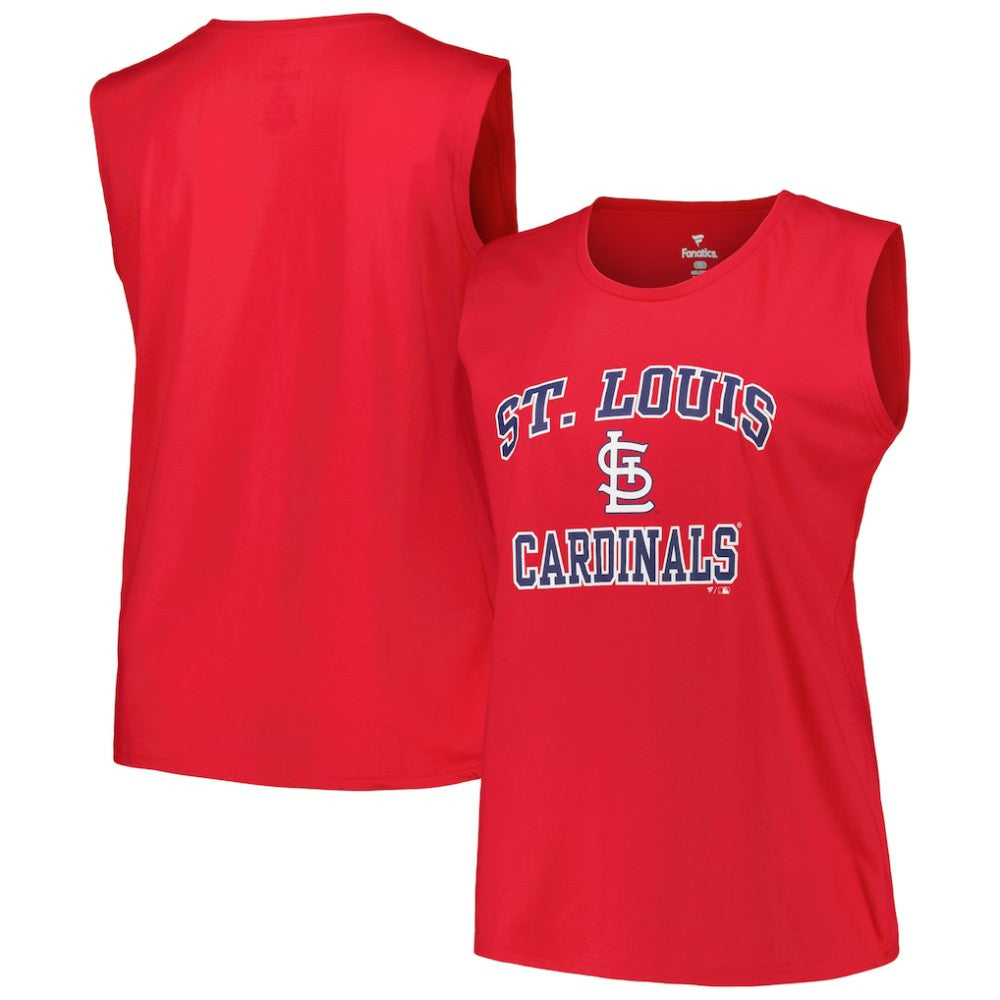 St. Louis Cardinals Profile Women's Plus Size Tank Top - MLB