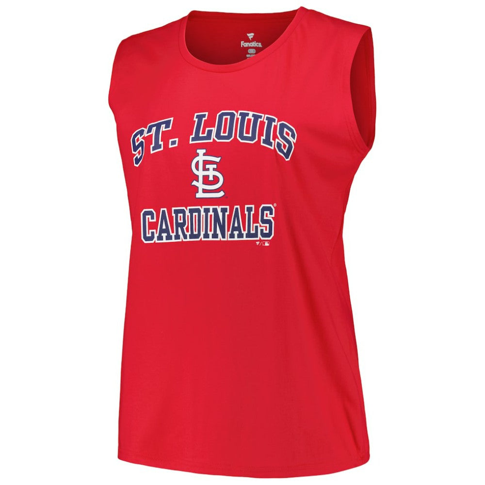 St. Louis Cardinals Profile Women's Plus Size Tank Top - MLB