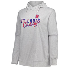 Profile St. Louis Cardinals Women's Plus Size Pullover Hoodie - MLB