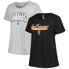 San Francisco Giants Profile Women's Plus Size T-Shirt Combo Pack - MLB