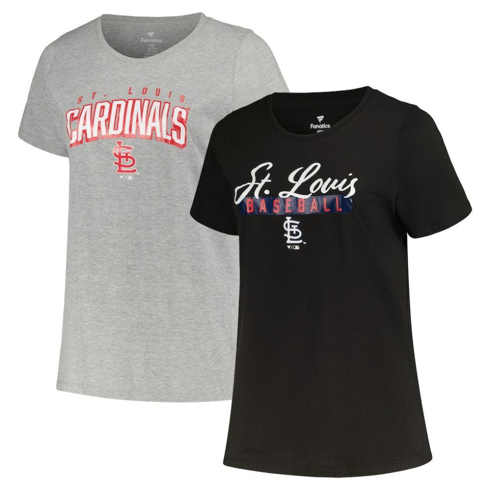 St. Louis Cardinals Profile Women's Plus Size T-Shirt Combo Pack - MLB
