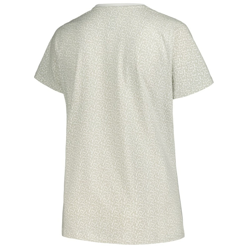 St. Louis Cardinals Profile Women's Plus Size Leopard T-Shirt - MLB