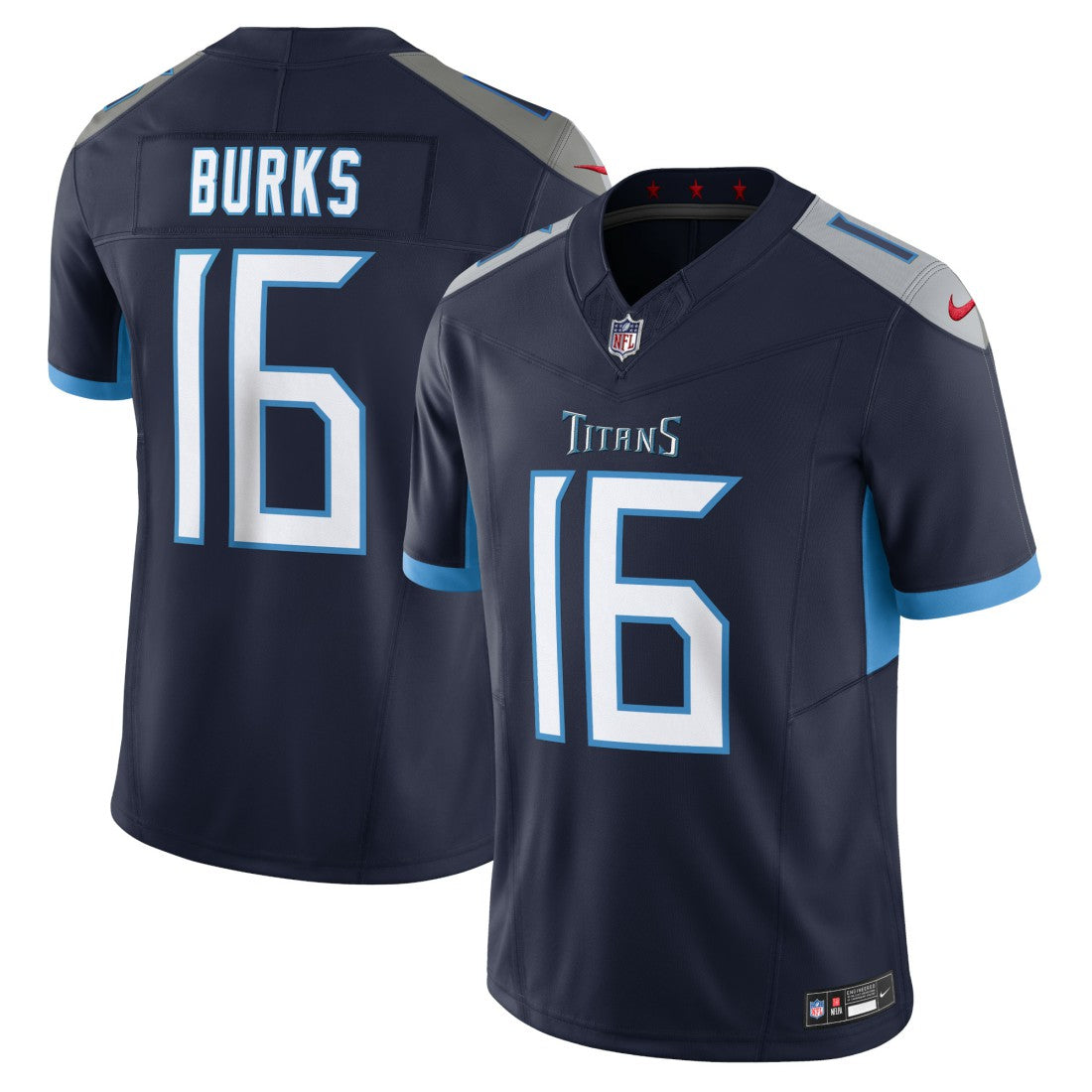 Treylon Burks Tennessee Titans Vapor F.U.S.E. Limited Jersey Navy | Nike for Sale