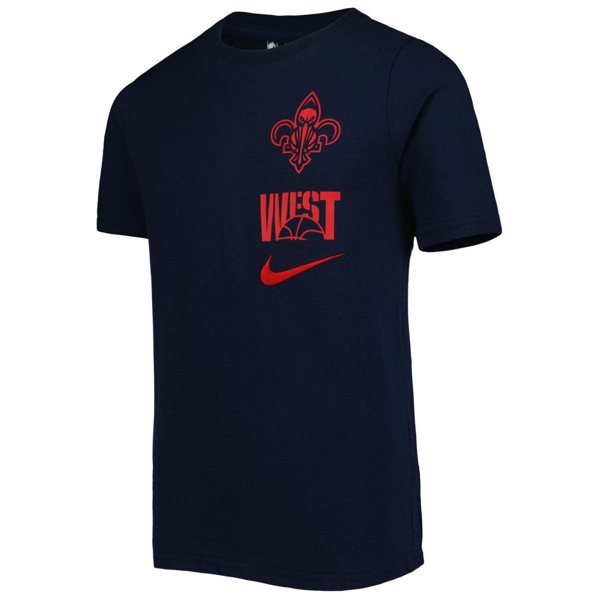 New Orleans Pelicans Youth Vs Block Essential T-Shirt Navy - NBA