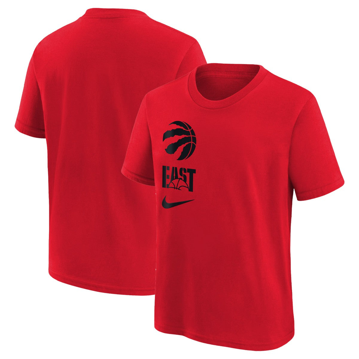 Toronto Raptors Youth Vs Block Essential T-Shirt Red - NBA