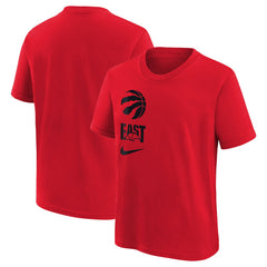 Toronto Raptors Youth Vs Block Essential T-Shirt Red - NBA