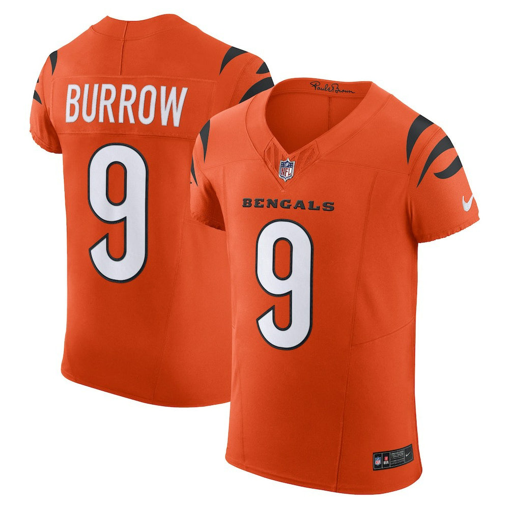 Joe Burrow Cincinnati Bengals Vapor F.U.S.E. Elite Jersey Orange | Nike for Sale