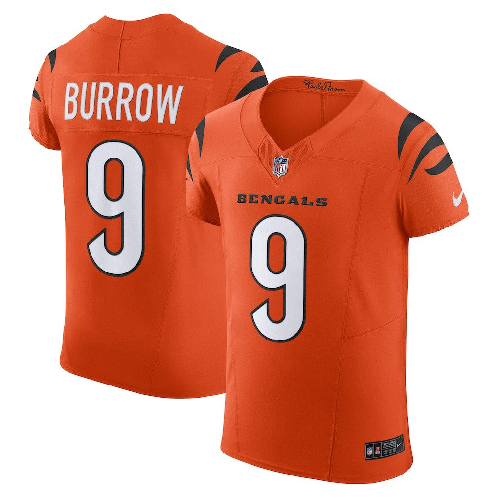 Joe Burrow Cincinnati Bengals Vapor F.U.S.E. Elite Jersey Orange | Nike for Sale