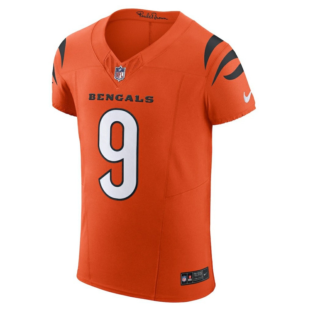 Joe Burrow Cincinnati Bengals Vapor F.U.S.E. Elite Jersey Orange | Nike for Sale