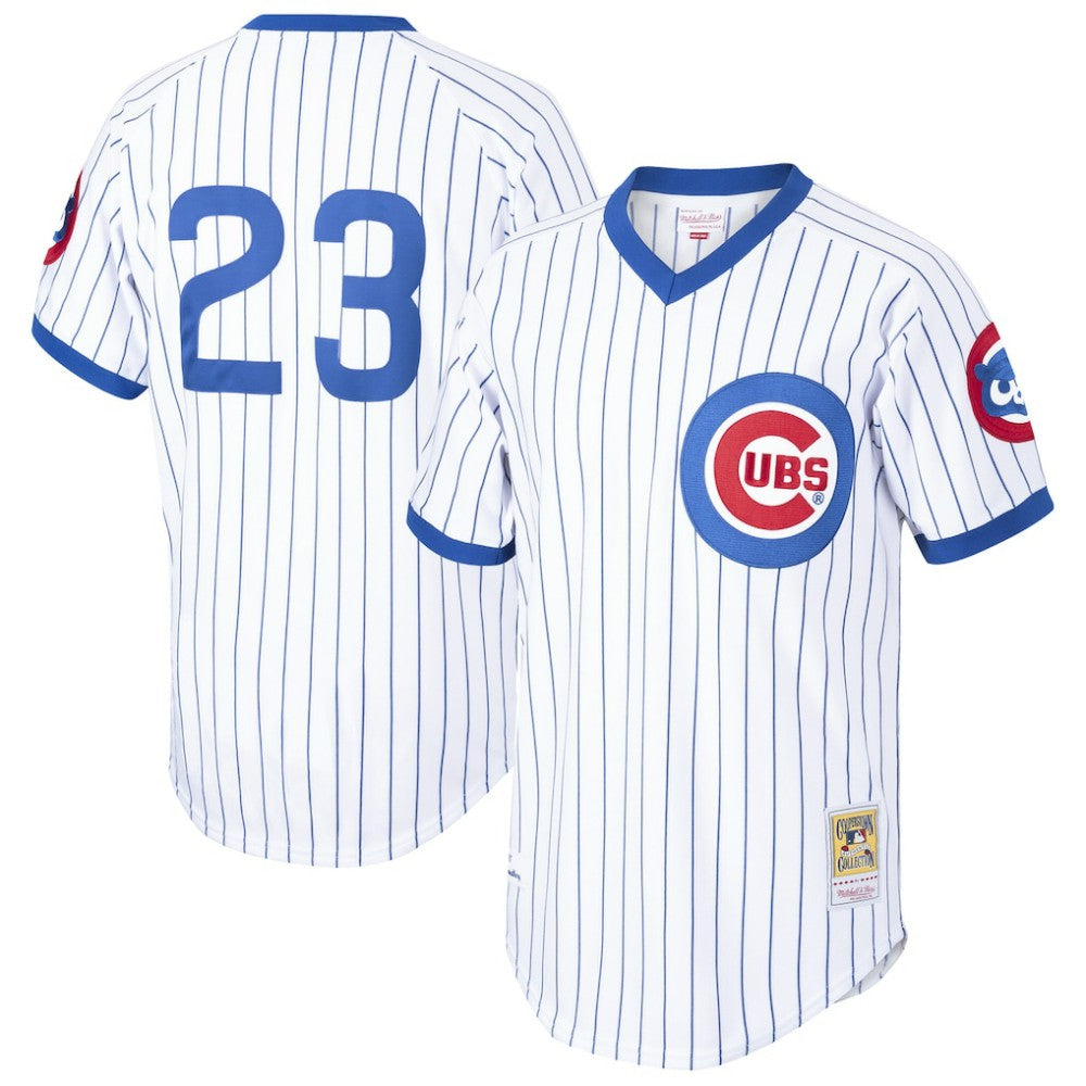 Ryne Sandberg Chicago Cubs Cooperstown Collection 1987 Authentic Player Jersey - MLB