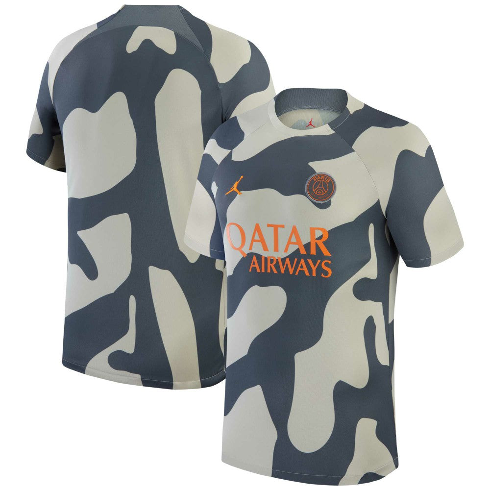 Paris Saint-Germain Jordan Brand 2023/24 Academy Pro Pre-Match Top Gray | Jordan Sale