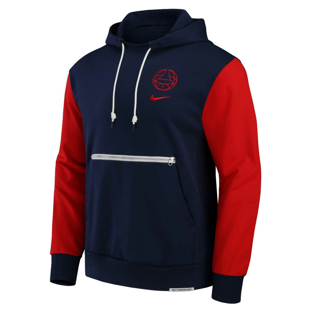 Paris Saint-Germain Standard Issue Pullover Hoodie Navy | Nike Online