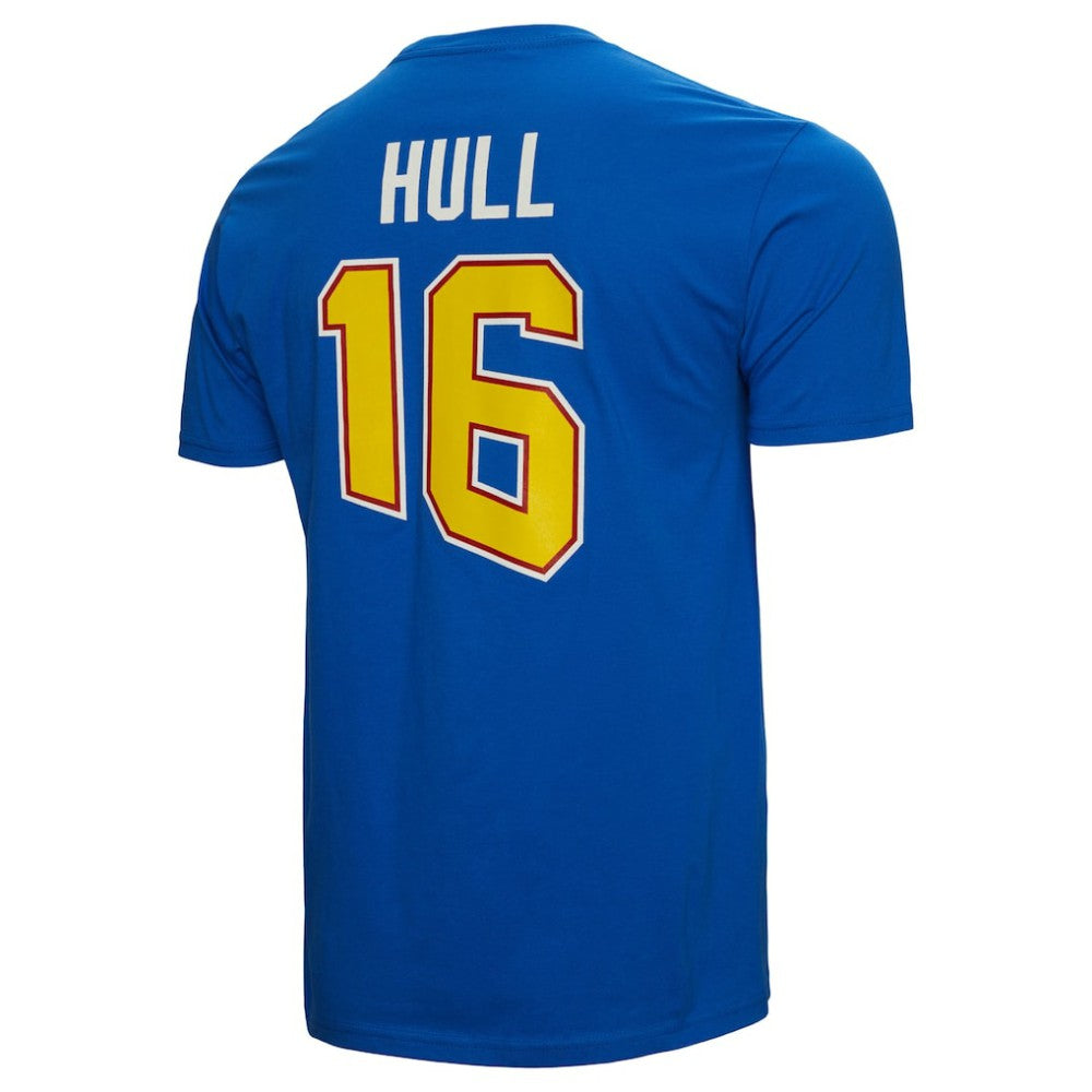 Brett Hull St. Louis Blues Mitchell & Ness Name & Number T-Shirt - Blue - NHL