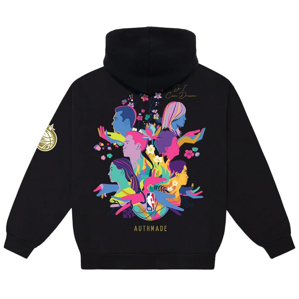 Orlando Magic AUTHMADE x NBA Unisex AAPI Dreamers Pullover Hoodie Black - NBA