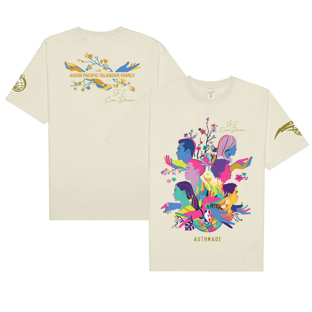 Orlando Magic AUTHMADE x NBA Unisex AAPI Dreamers T-Shirt Cream - NBA